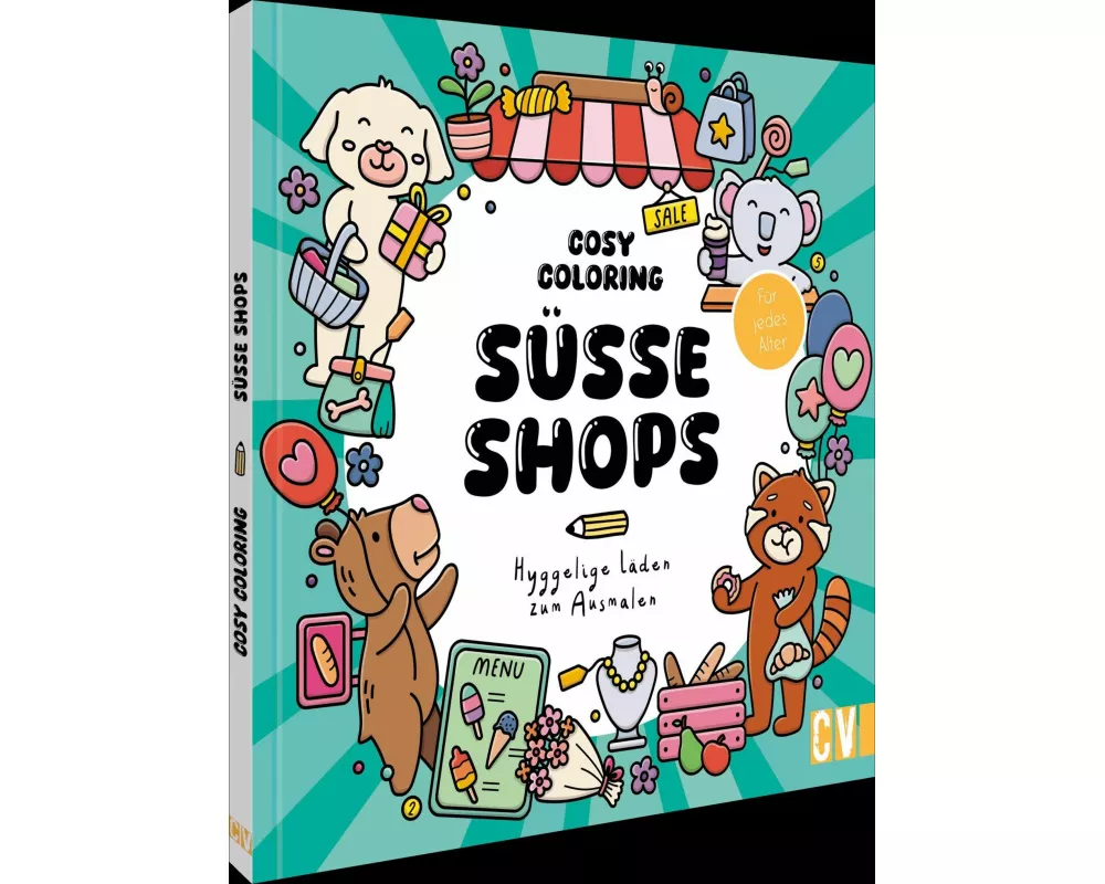Cosy Coloring – Süße Shops