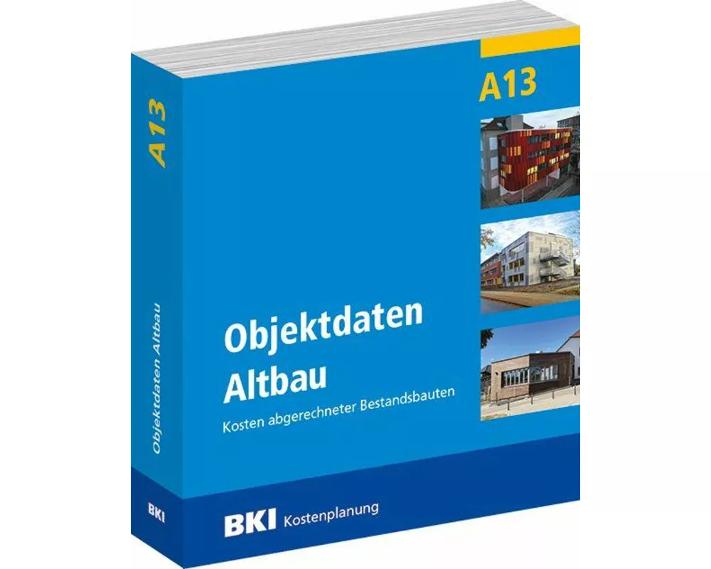 BKI Objektdaten Altbau A13
