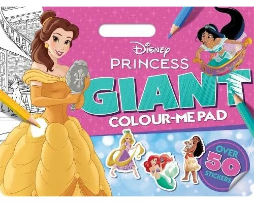 Disney Princess: Giant Colour-Me Pad