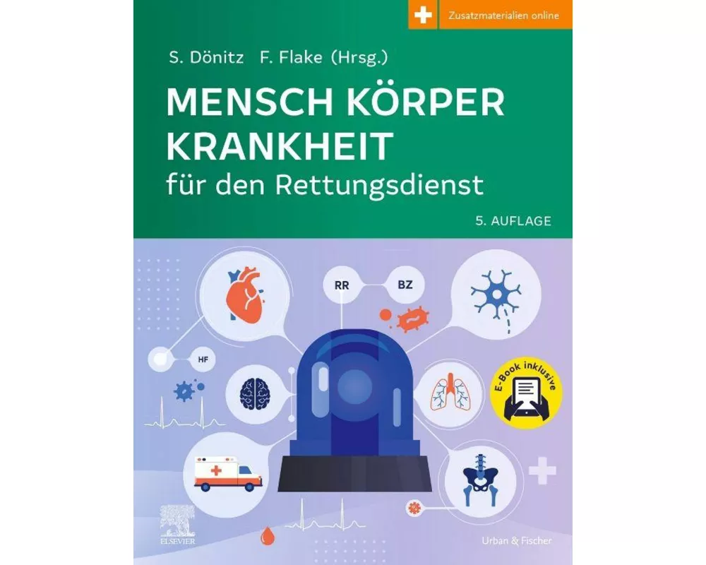 Mensch Körper Krankheit für den Rettungsdienst + E-Book