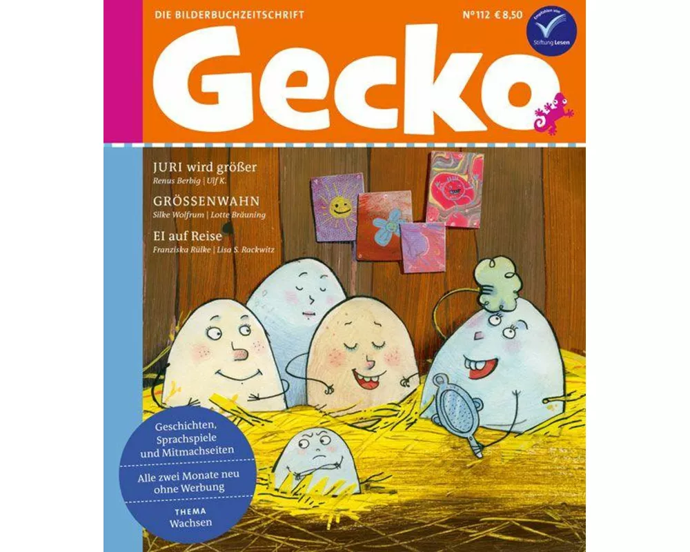 Gecko Kinderzeitschrift Band 112