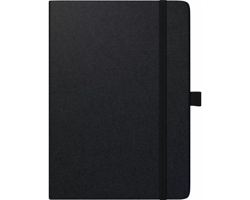 BRUNNEN 1079666907 Buchkalender Kompagnon Mod. 796 66 2027 A5, Kunststoff, schwarz