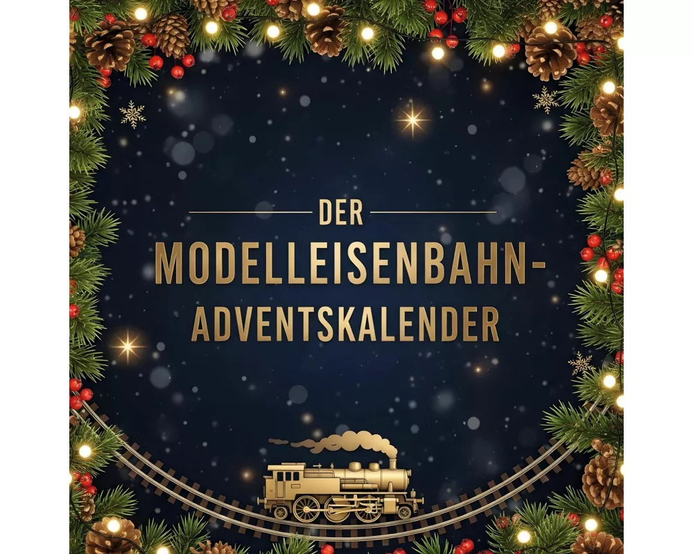 Der Modelleisenbahn-Adventskalender
