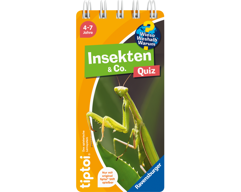 tiptoi Wieso? Weshalb? Warum? Quiz - Insekten & Co