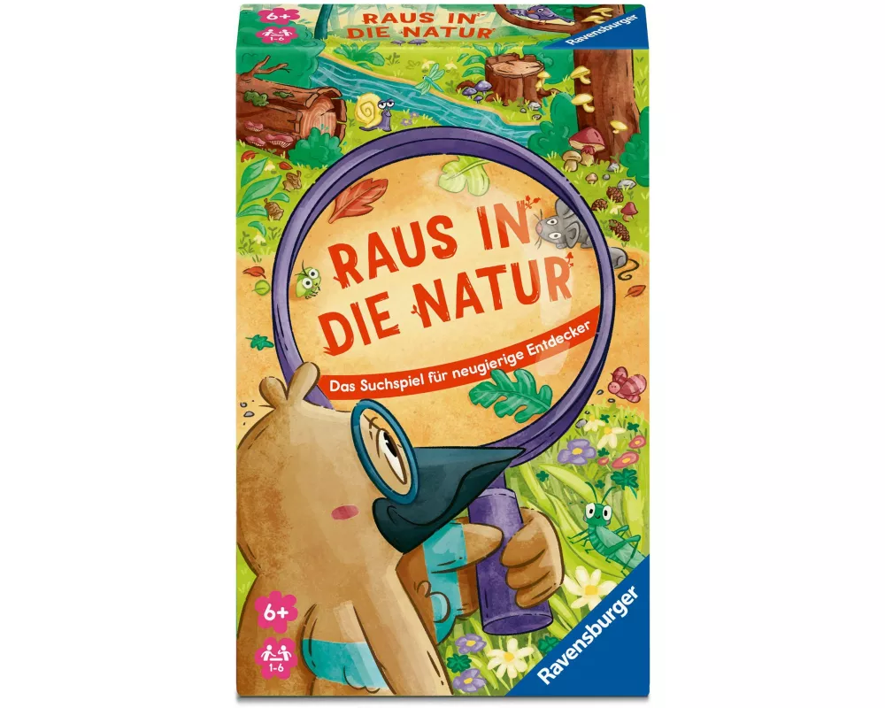 Raus in die Natur - Reisespiel ab 6 Jahre