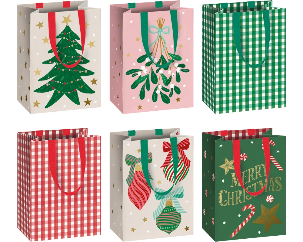 STEWO Geschenktasche Charlize 2541505651 6 Motive assortiert 10x8x14cm