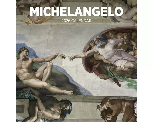 Michelangelo 2026 Wall Calendar