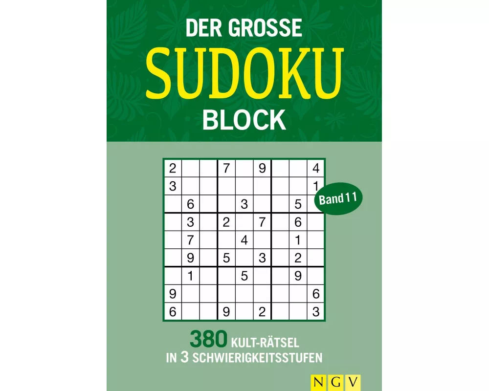 Der große Sudoku-Block • Band 11