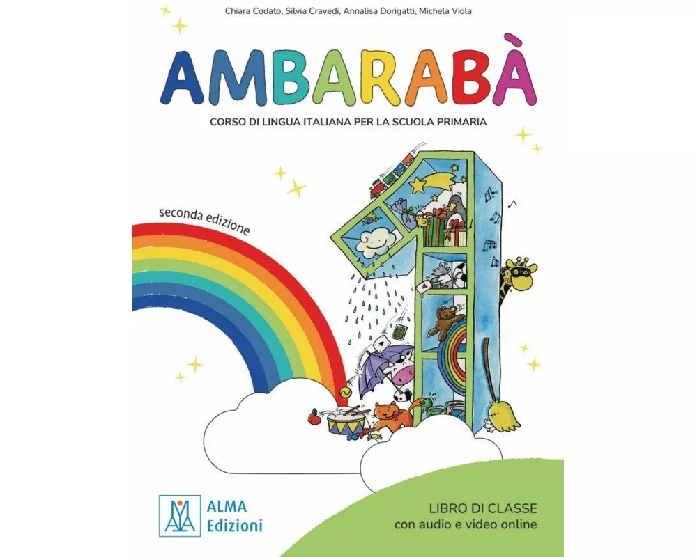 Ambarabà 1 - seconda edizione. Kursbuch mit Audios und Videos online