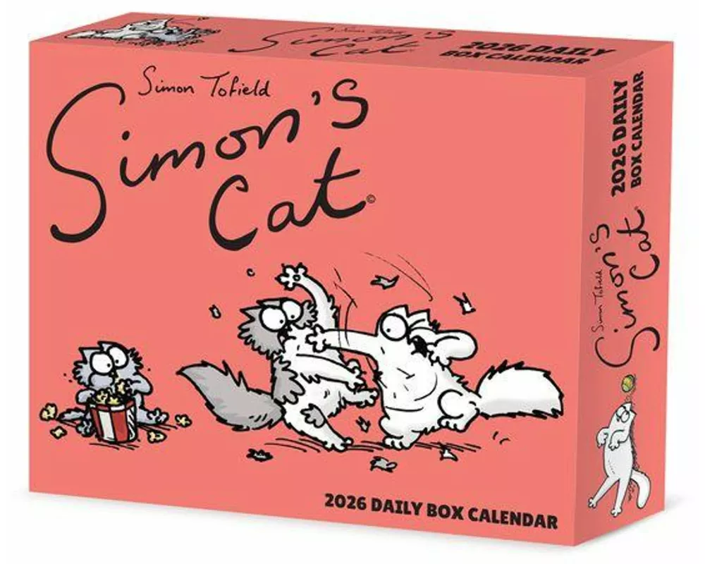 Simon's Cat 2026 Box Calendar