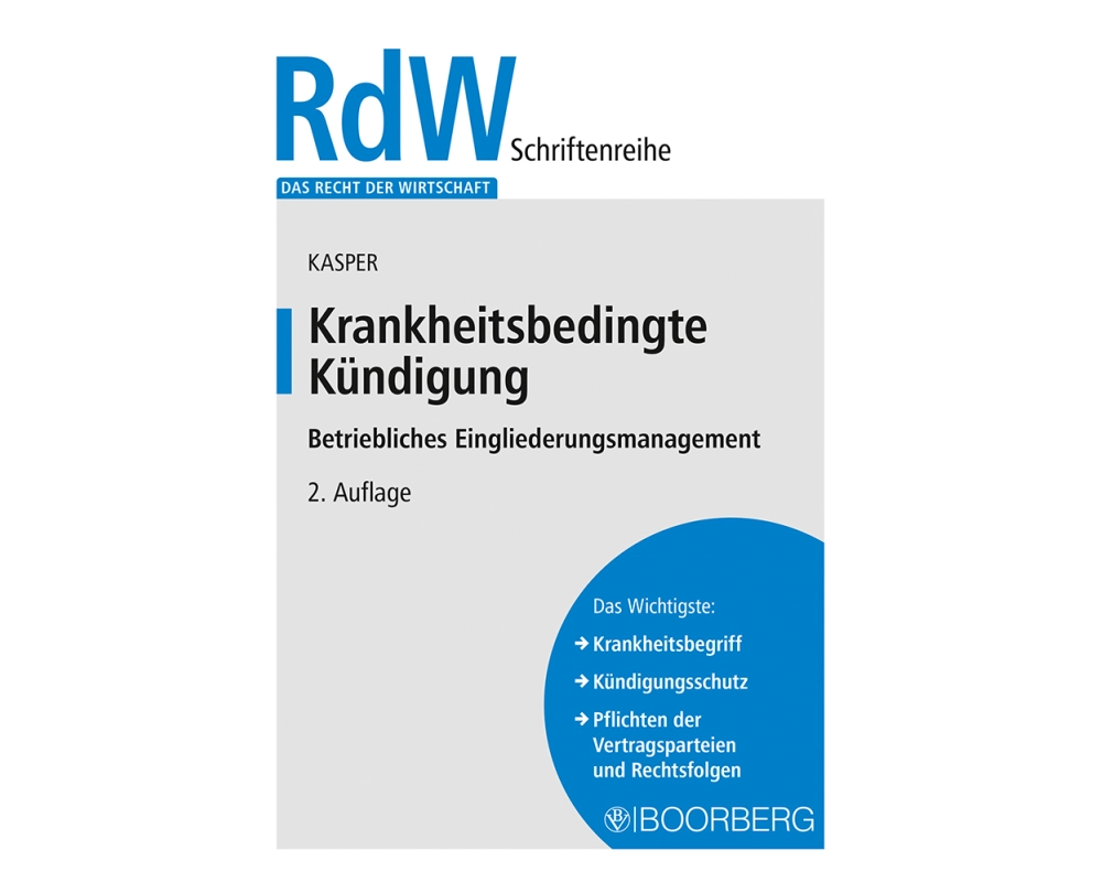 Krankheitsbedingte Kündigung