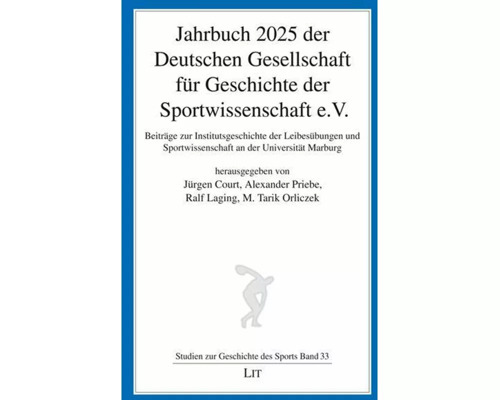 Jahrbuch 2025 der Deutschen Gesellschaft für Geschichte der Sportwissenschaft e.V