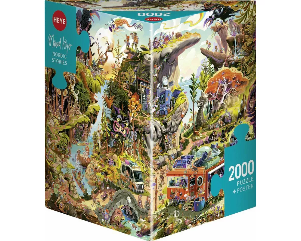 NORDIC STORIES, HEYE Puzzle von Hugo Prades