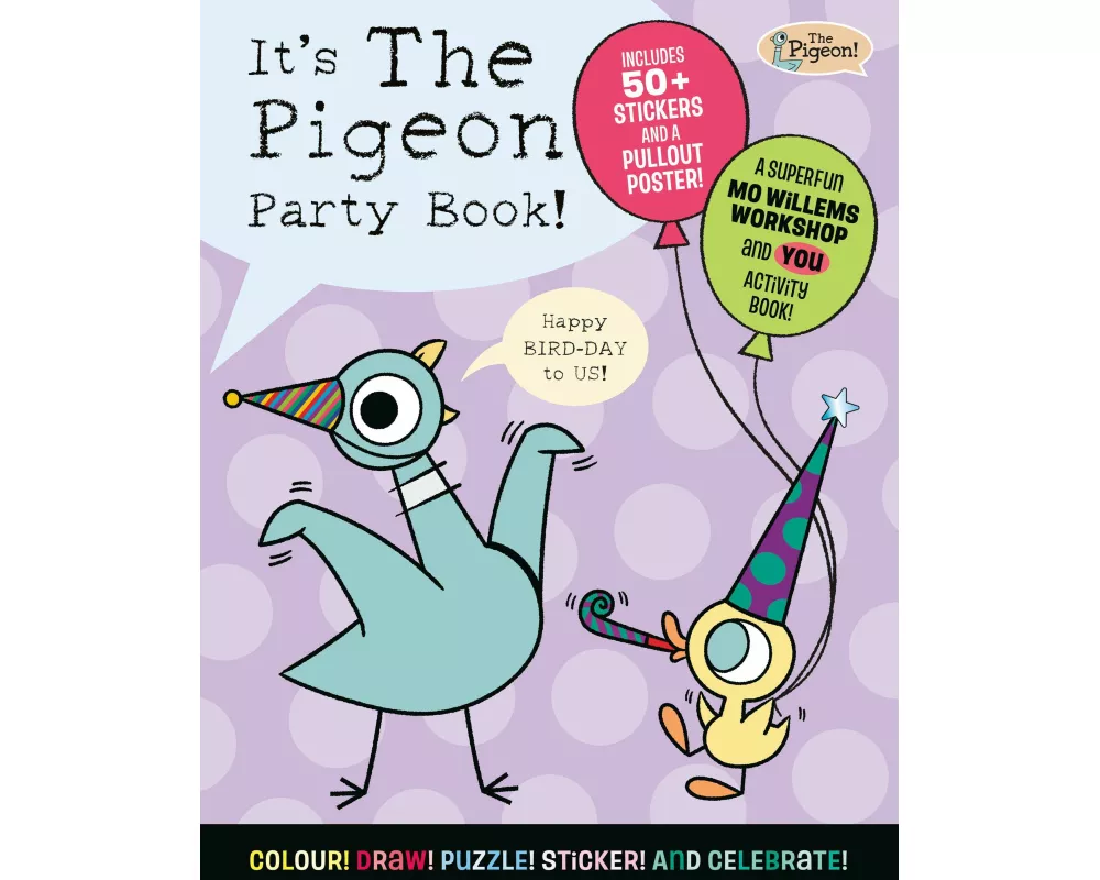 It's The Pigeon Party Book!