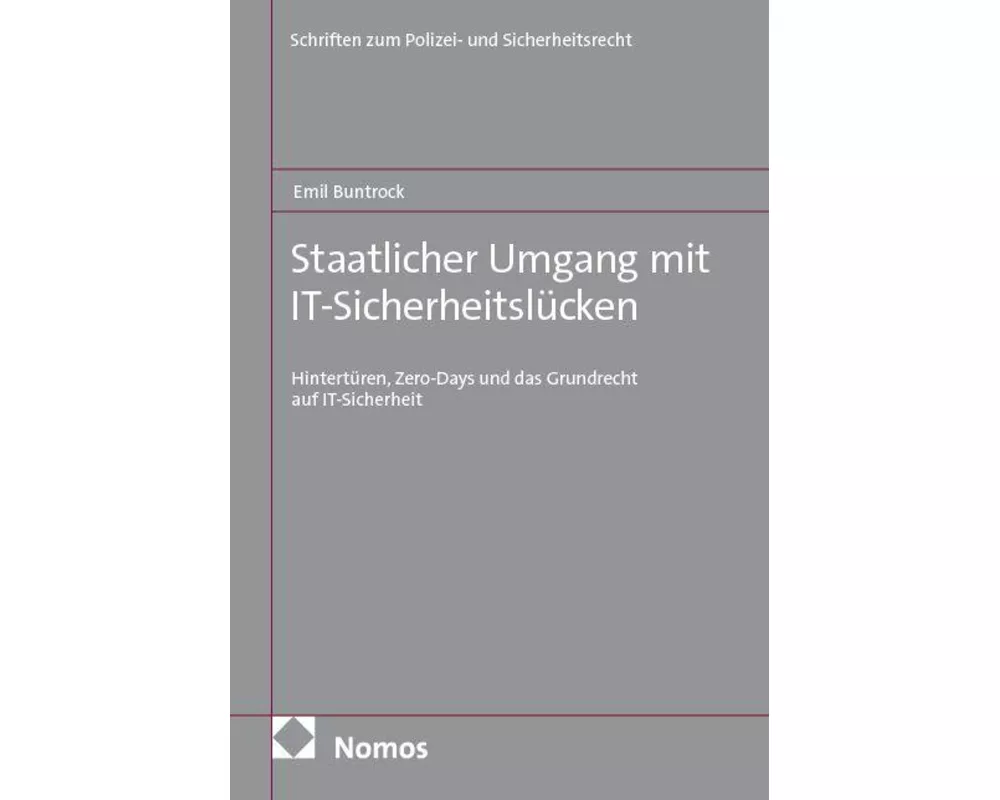 Staatlicher Umgang mit IT-Sicherheitslücken