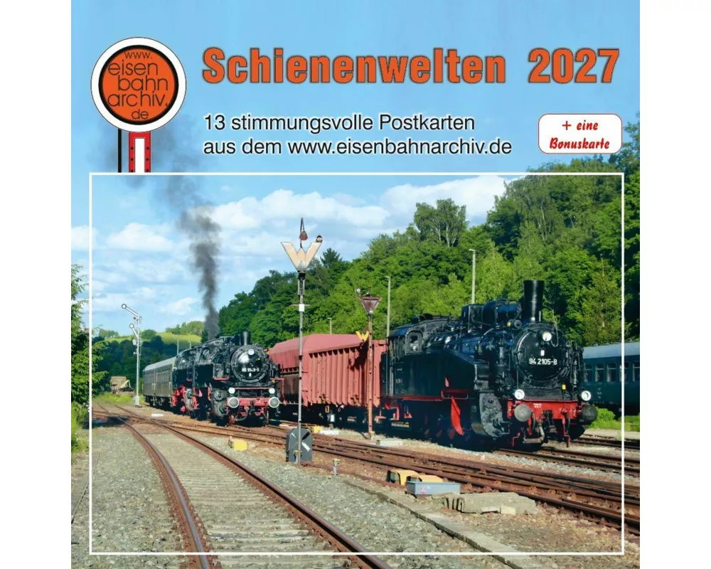 Kalender Schienenwelten 2027