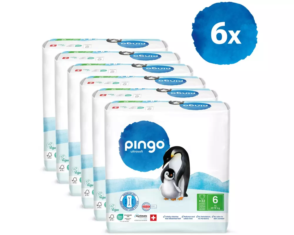 Pingo Ökowindeln Grösse 6, X-Large