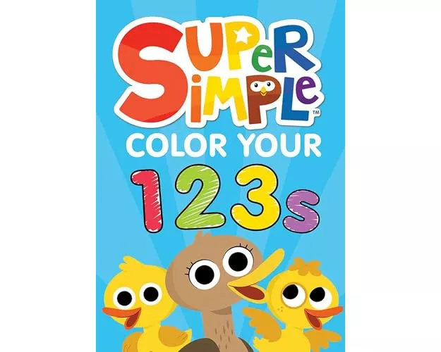 Super Simple™ Color Your 123s