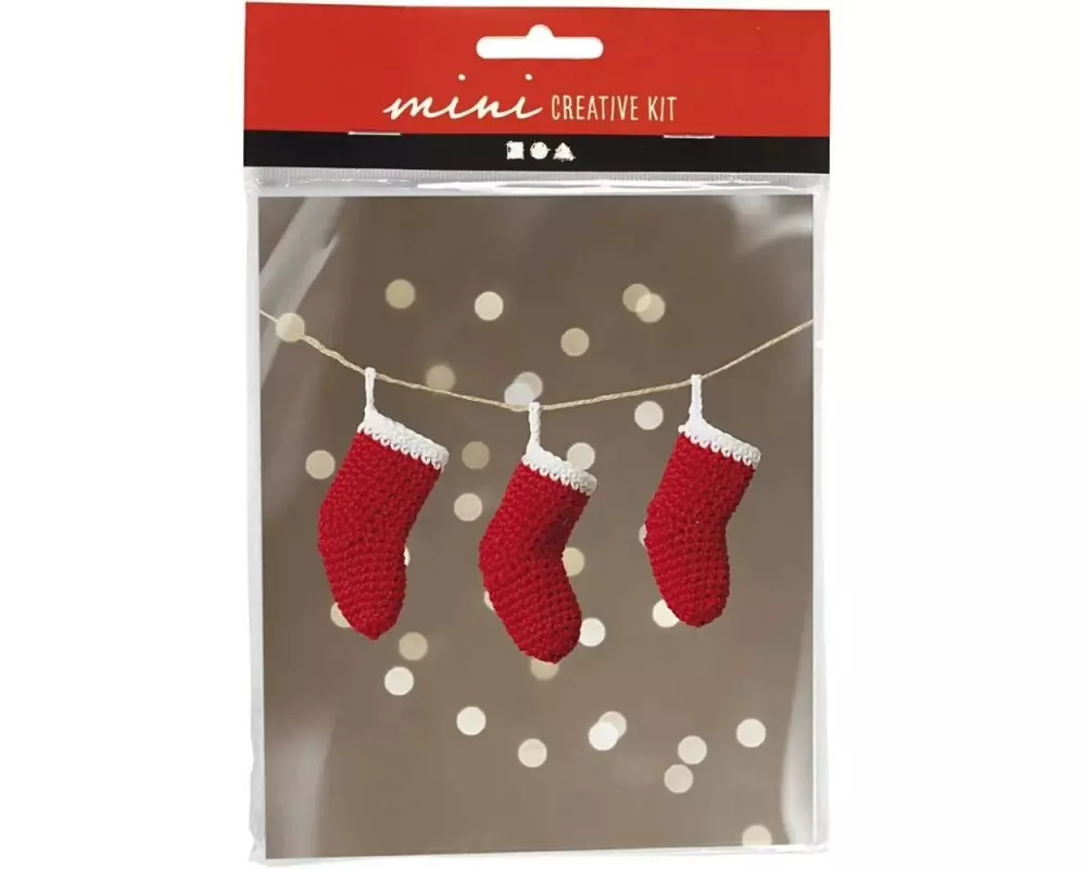 Creativ Company Bastelset Häkeln Strümpfe