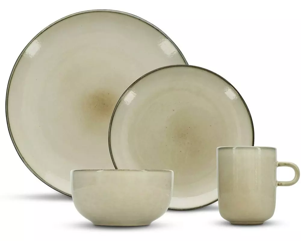 Salt & Pepper Geschirrset Meridian 16-teilig, Ivory
