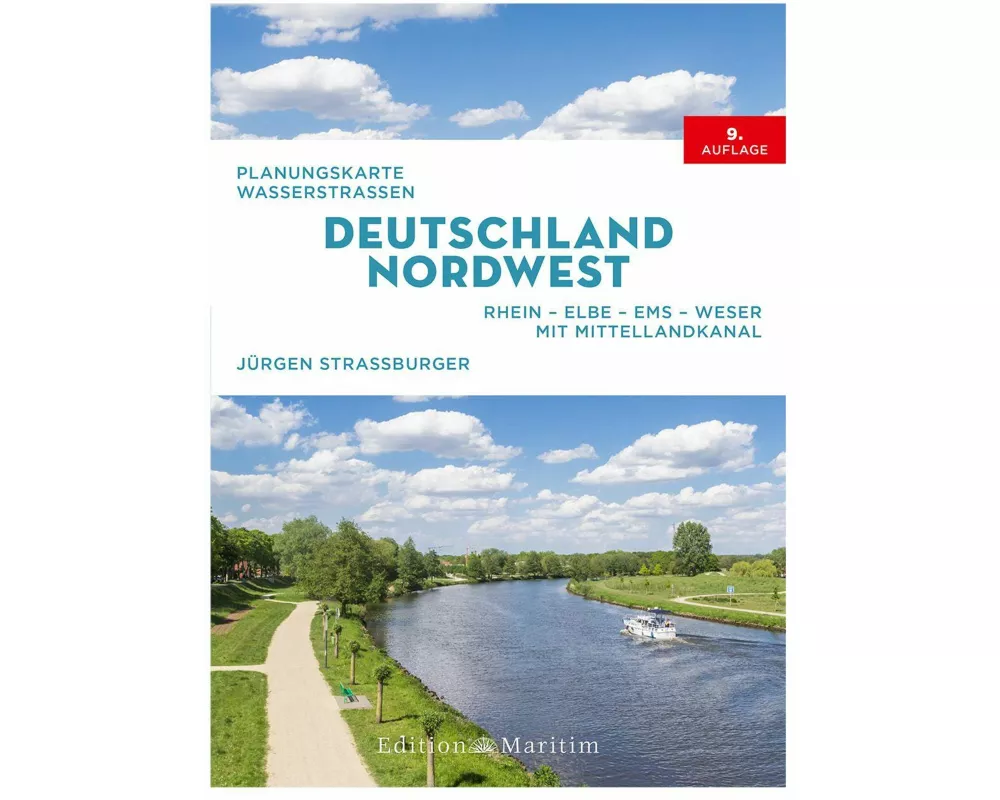 Planungskarte Wasserstraßen Deutschland Nordwest