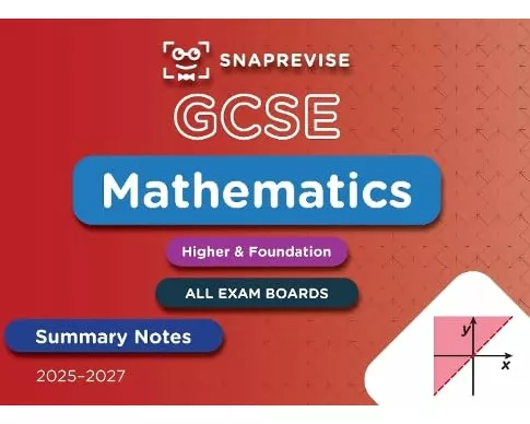 SnapRevise GCSE Maths Summary Notes
