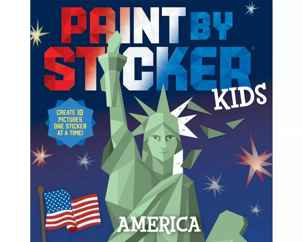 Paint by Sticker Kids: America