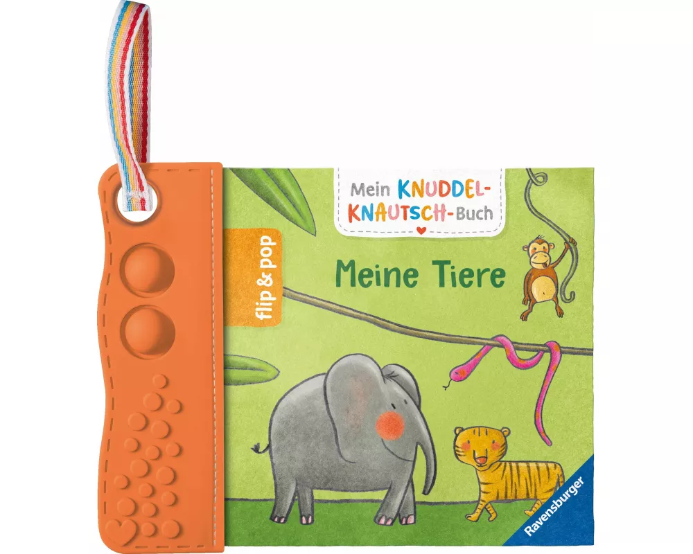 Mein Knuddel-Knautsch-Buch: flip&pop. Meine Tiere