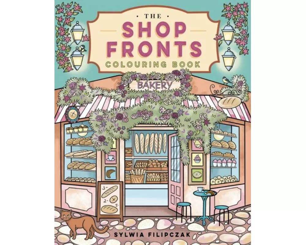 The Shop Fronts Colouring Book