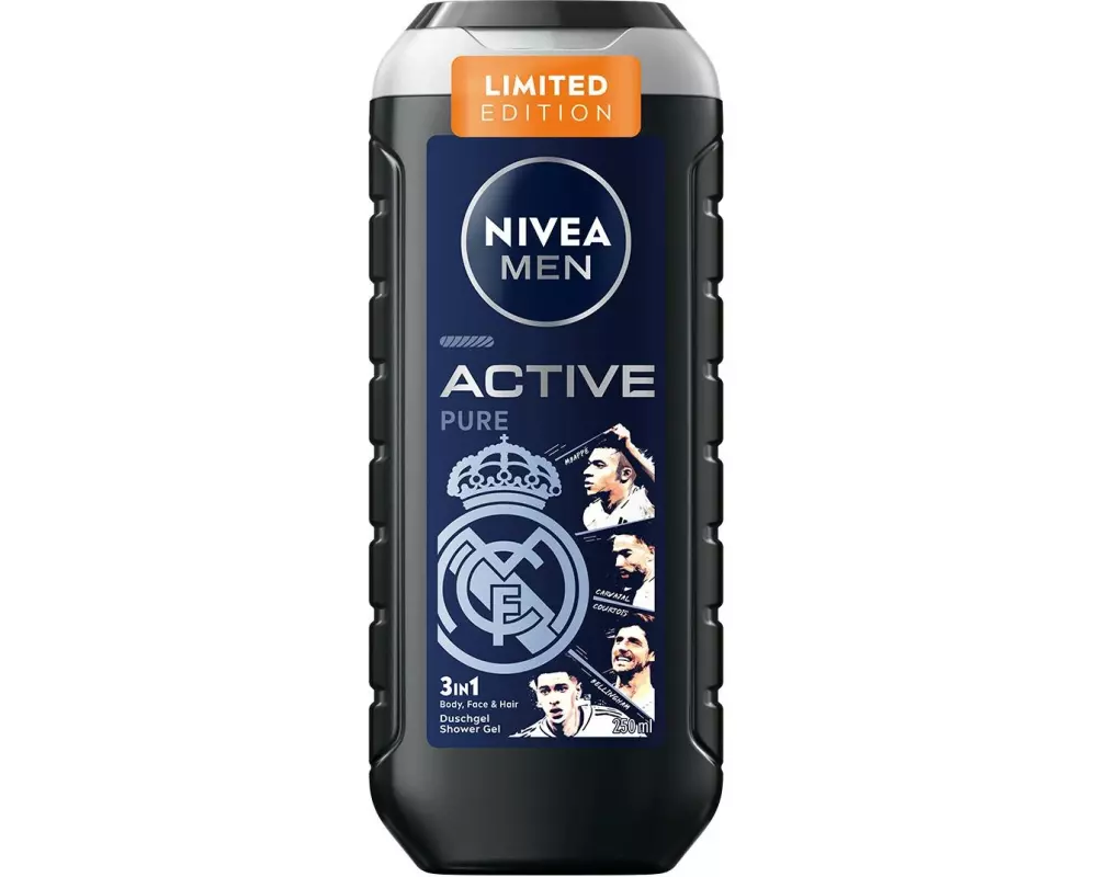 NIVEA MEN Duschcreme Active Pure Real Madrid 250 ml