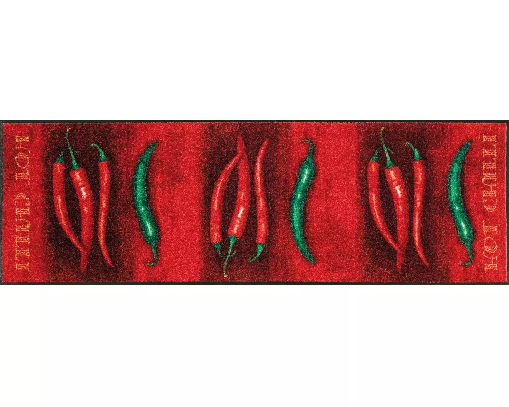 wash+dry Wash+dry Küchenläufer Hot Chili 60 cm x 180 cm