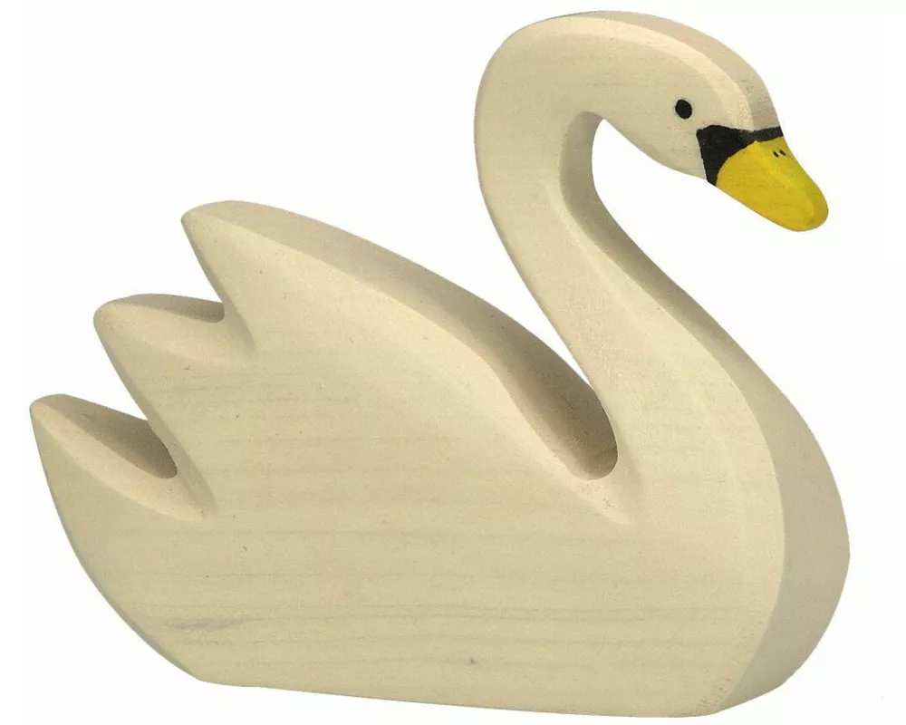Schwan, schwimmend