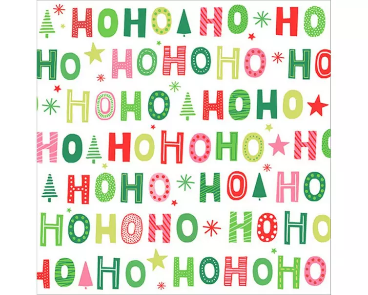 Braun + Company Servietten Atelier Funny Ho Ho 33 x 33 cm, 20 Stück