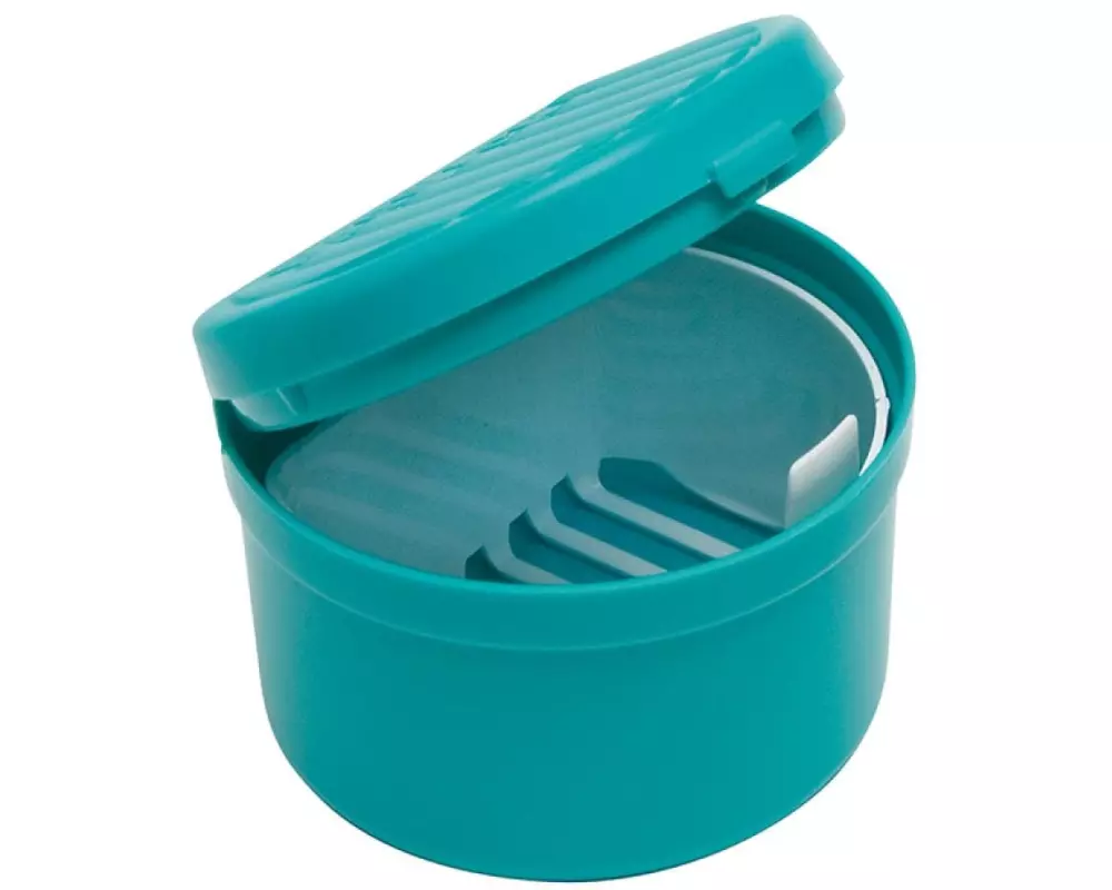Hausella Dental-Box mit Einsatz türkis 1 Stück