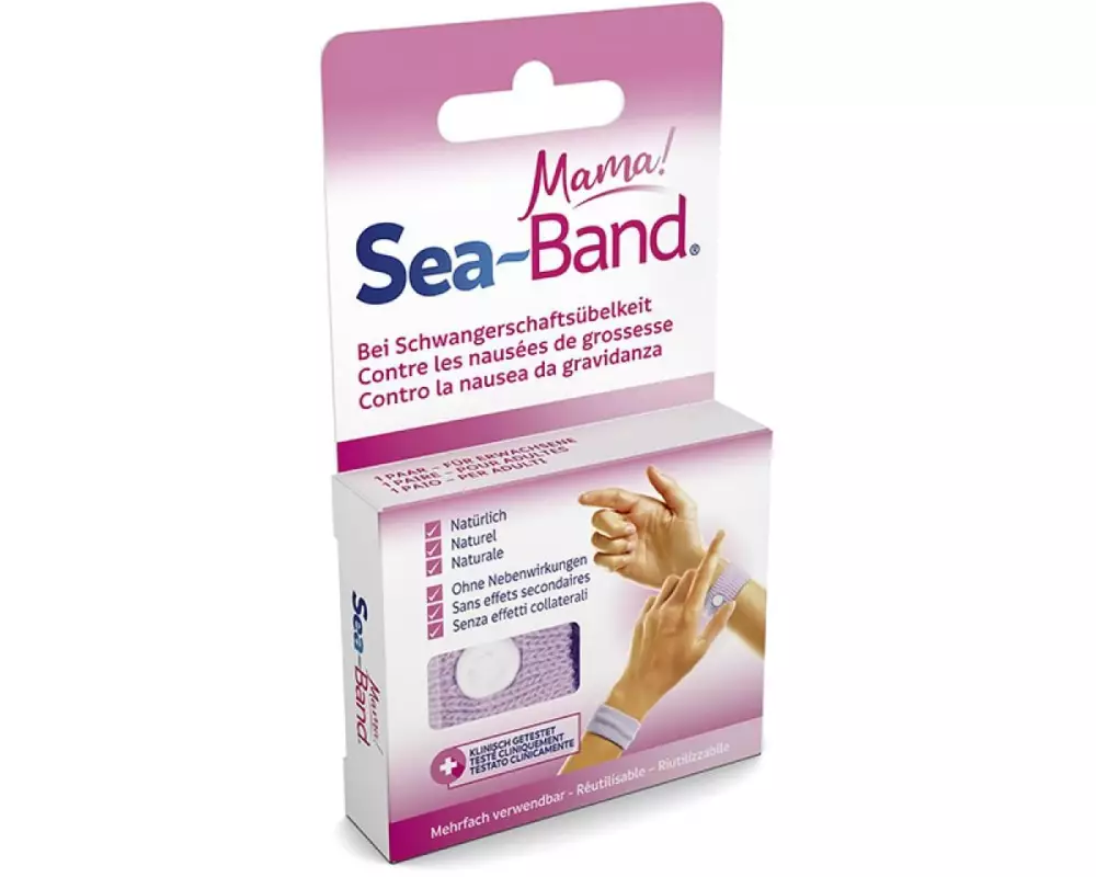 Sea-Band Akupressur-Band Mama pink 2 Stück