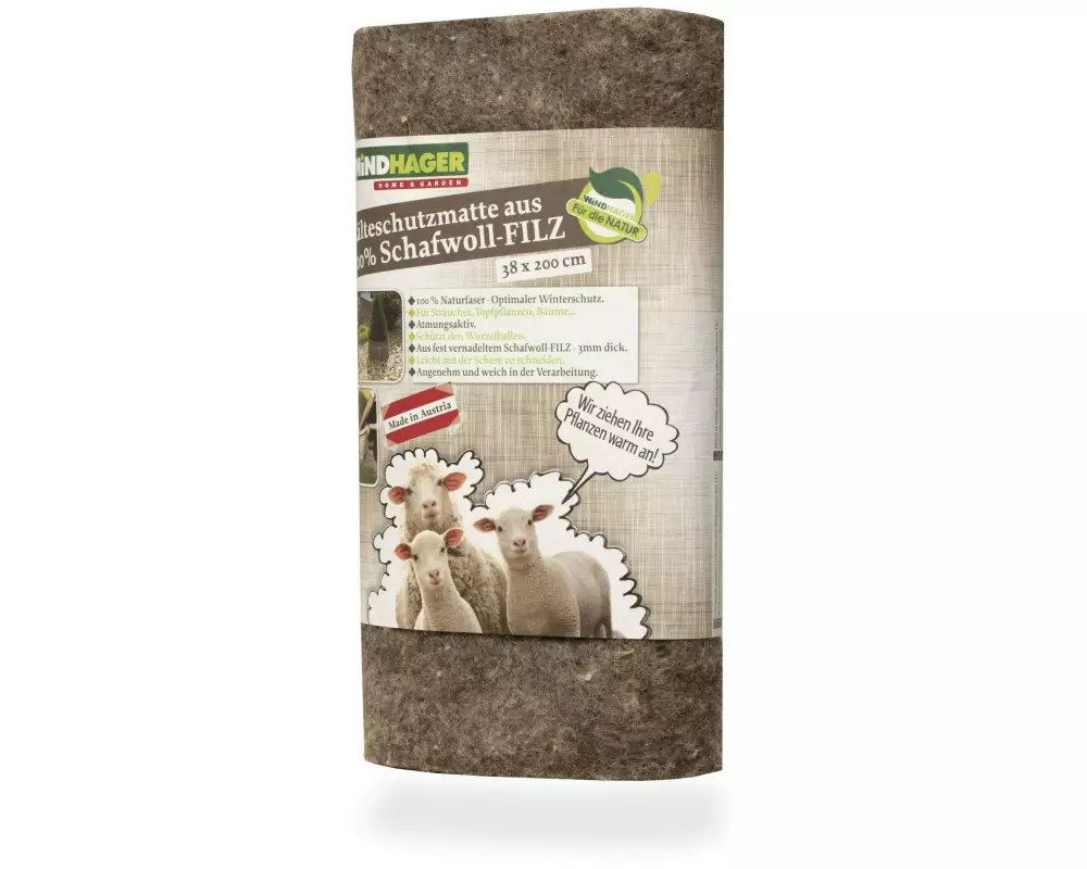Windhager Schafwoll-Matte 200 x 38 cm