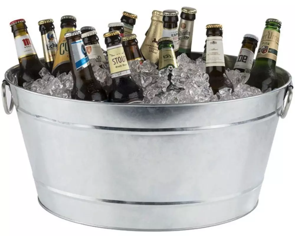 APS Getränkewanne TIN 18 Liter, Silber