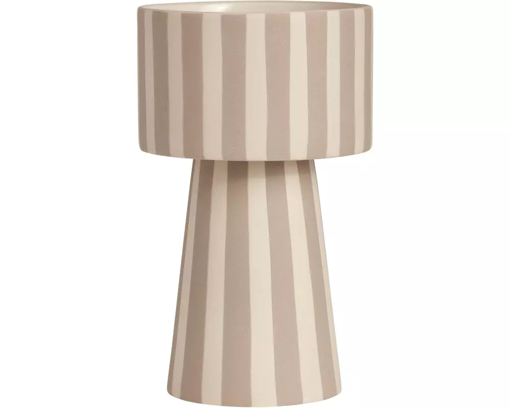 OYOY Dekoschale Toppu gross 24 cm, Beige