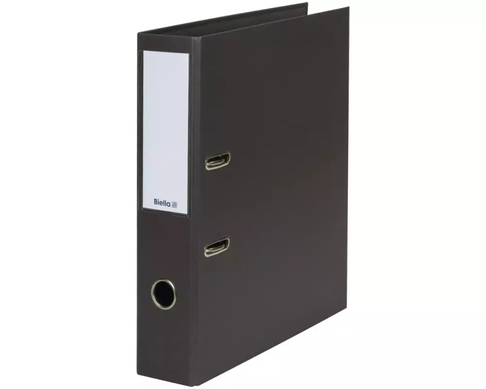 Biella Ordner Recycolor A4 7 cm, Grau