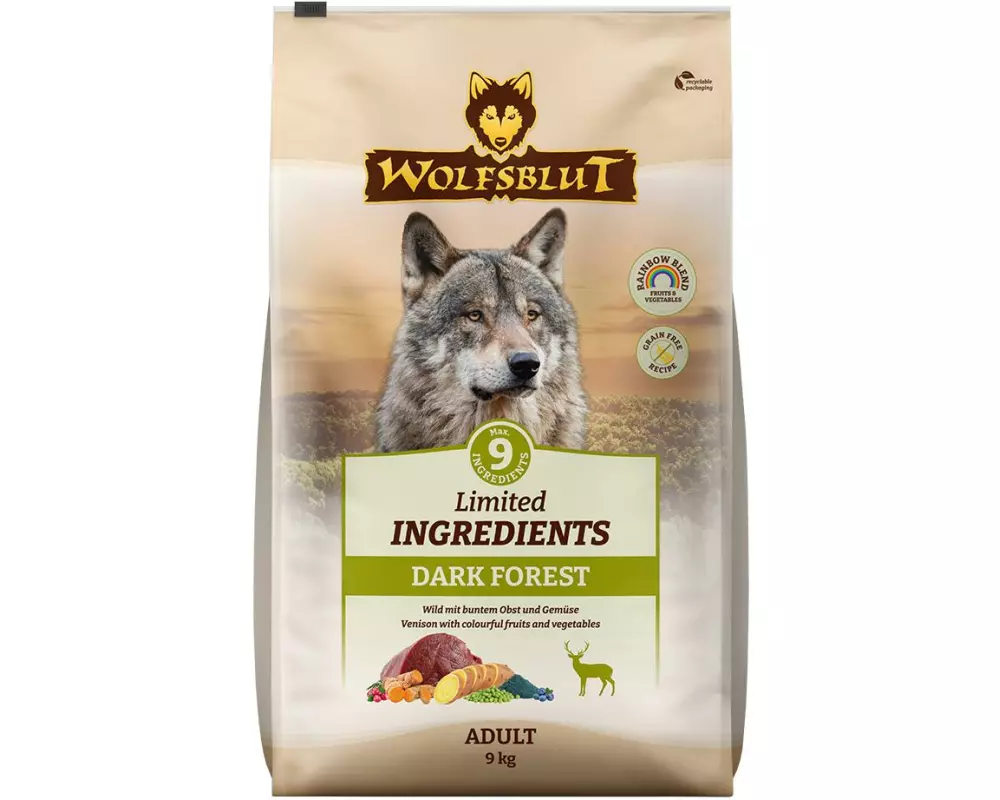 Wolfsblut Trockenfutter Adult Dark Forest 9 kg
