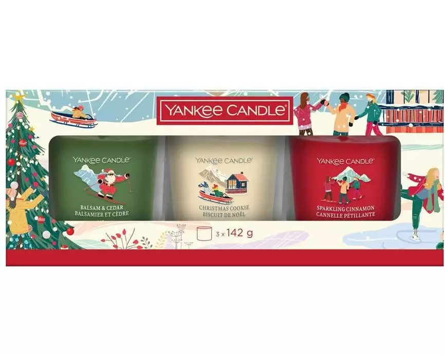 Yankee Candle Signature Kerzenglas Après Ski 3 x 143g