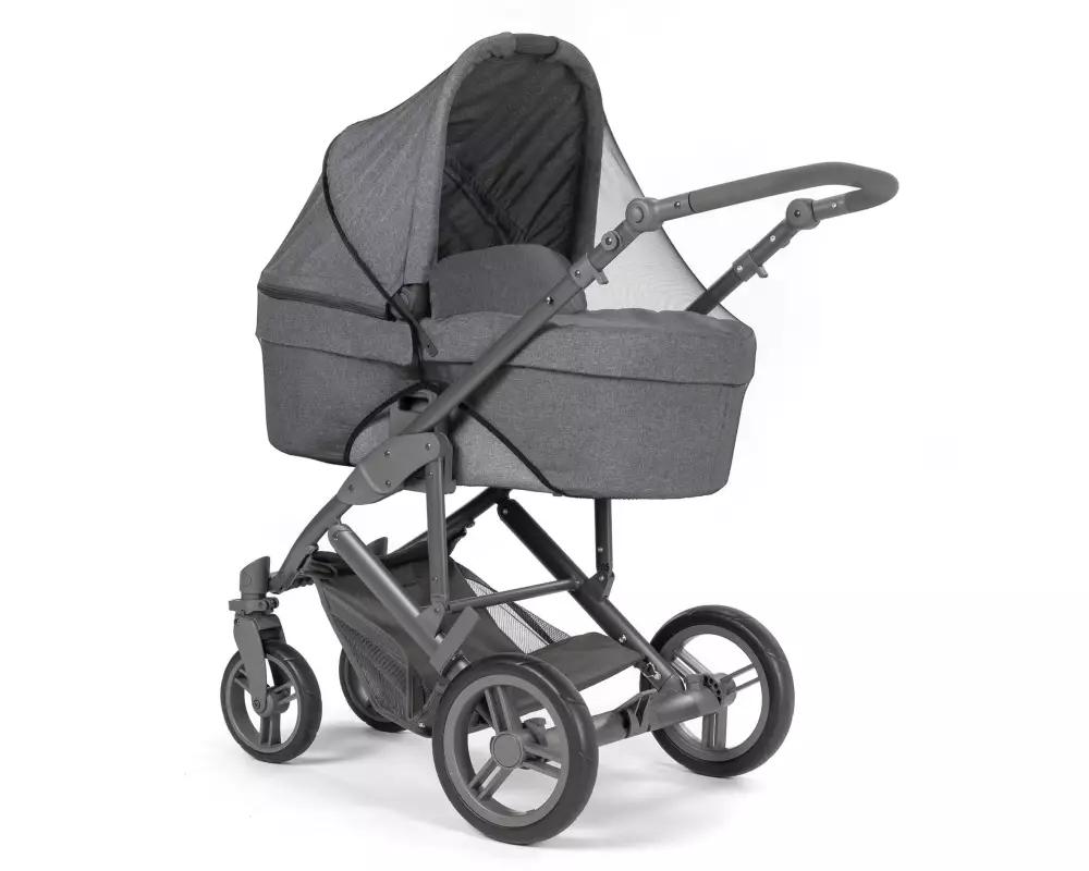 reer Moskitonetz Kinderwagen Schwarz