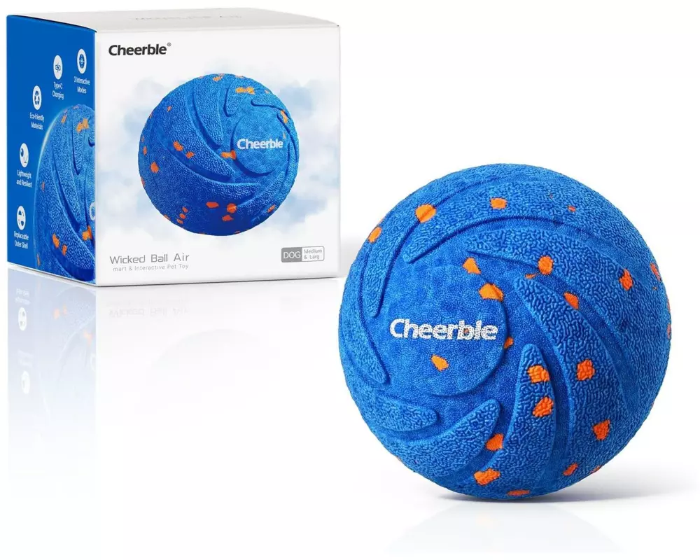 Cheerble Hunde-Spielzeug Wicked Ball Air