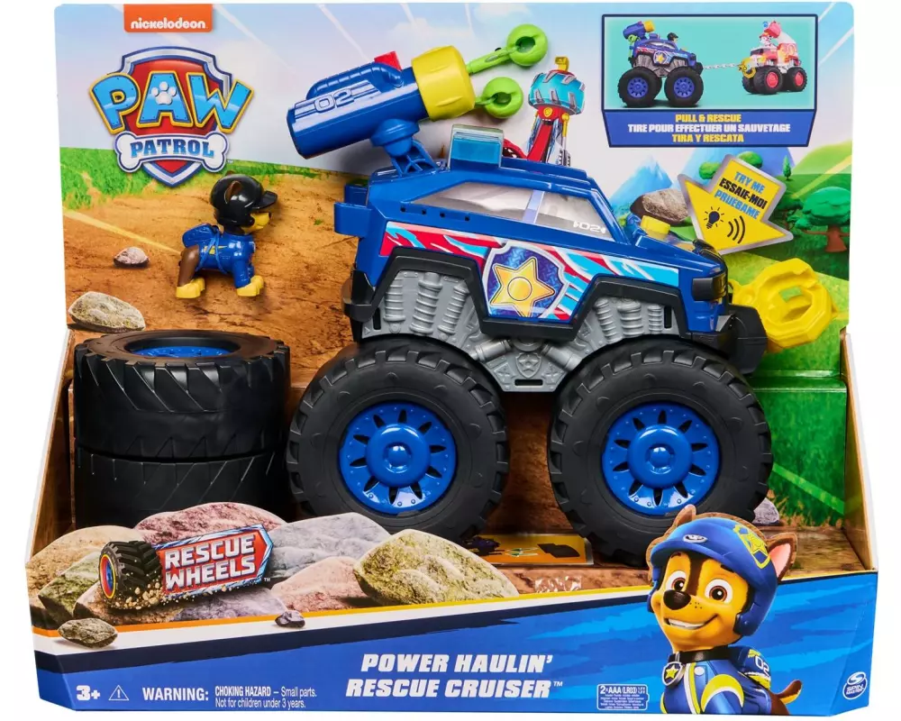 Spinmaster Paw Patrol Rescue Wheels Deluxe Vehicles Chase