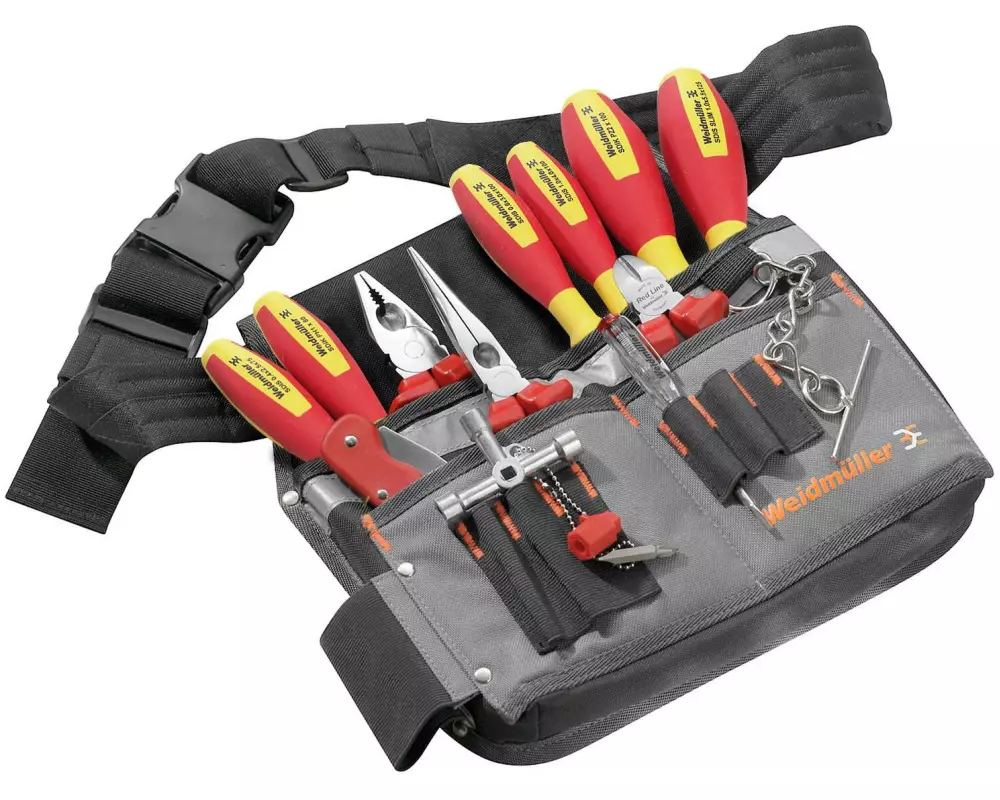Weidmüller Wekzeugtasche WZTE Leder premium 12-teilig