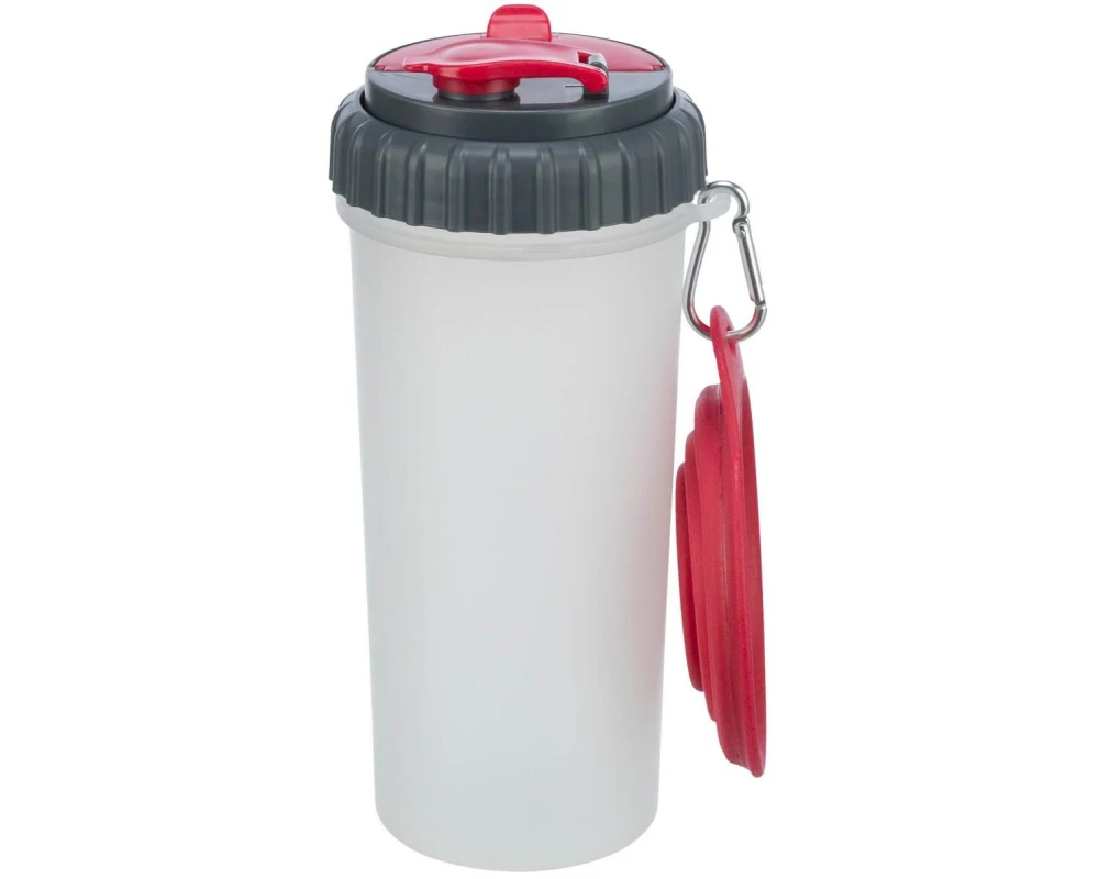 Trixie Futter- und Wasserbehälter 2 x 0.35 l/ø 11 x 23 cm