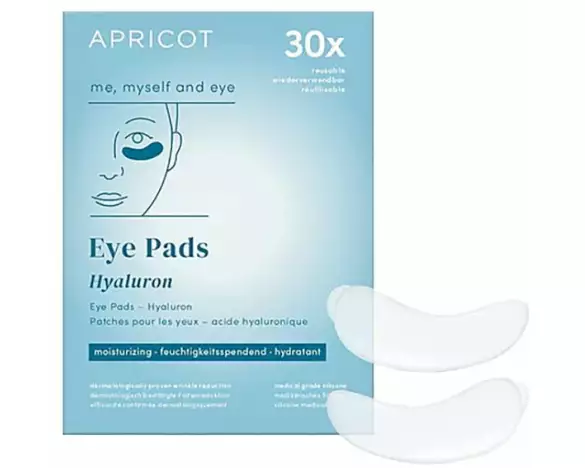 Apricot Augenpads mit Hyaluron 2 Stück, wiederverwendbar