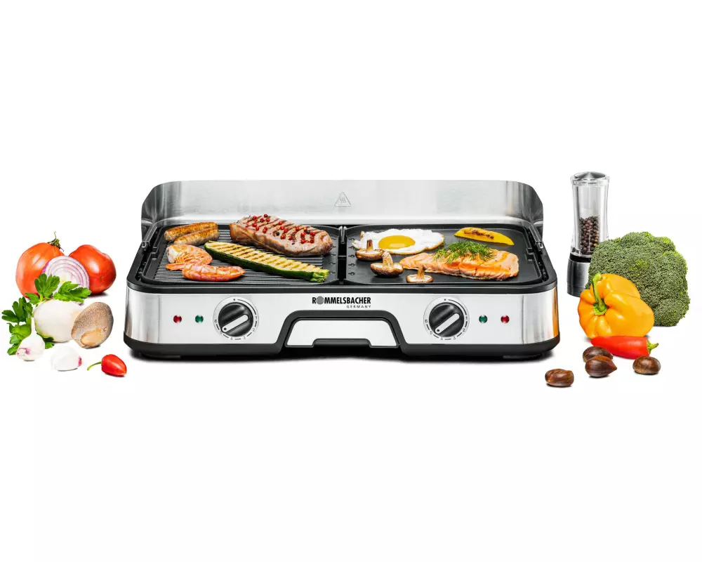 Rommelsbacher Tischgrill 20.BBQ 2025, 2000W