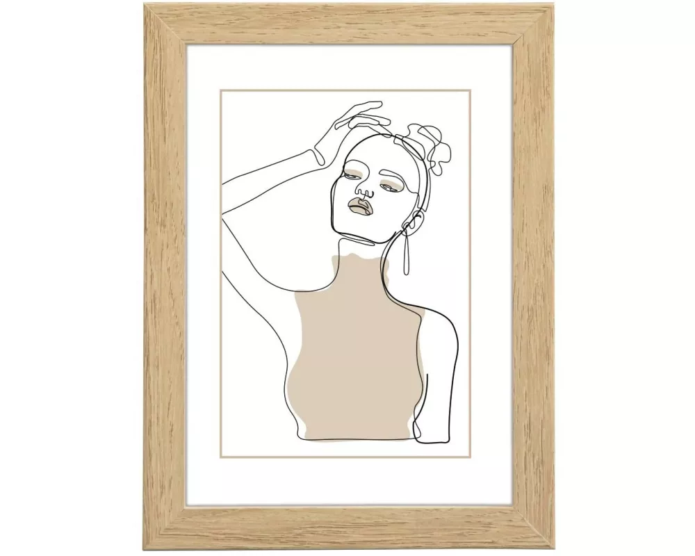 Hama Bilderrahmen Kopenhagen Eiche, 13 x 18 cm