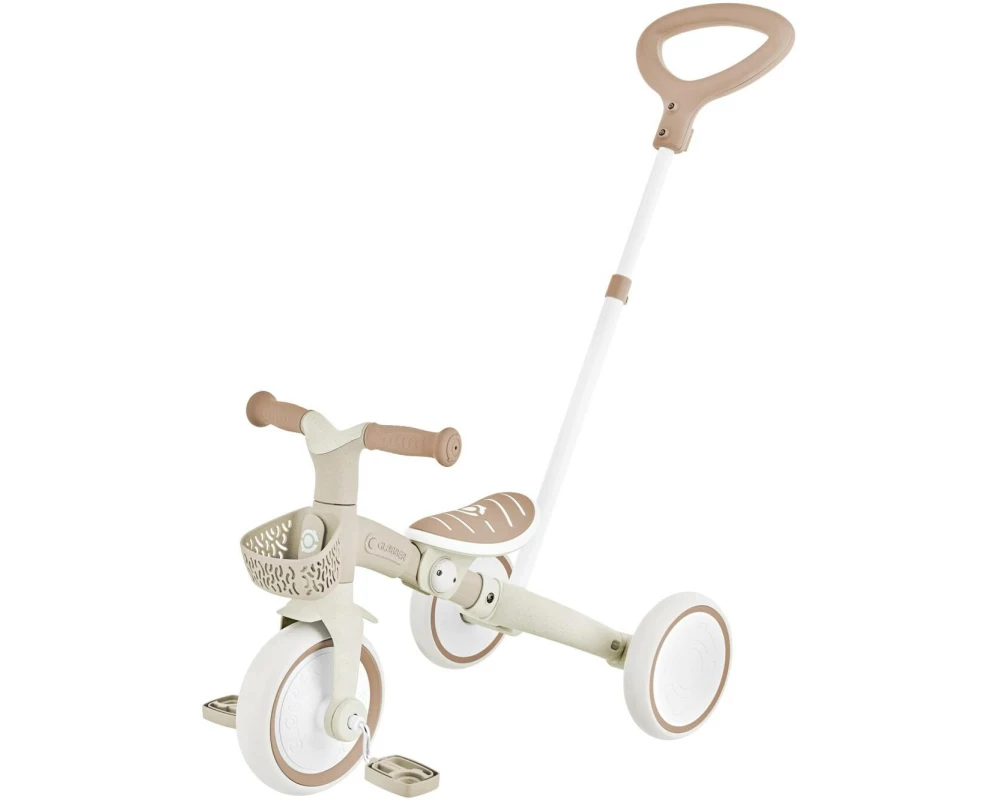 GLOBBER Kinder-Laufrad Learning Trike 3 in 1 Plus Beige